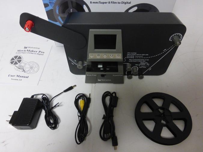 Wolverine Moviemaker Pro 8mm & Super 8 to Digital Converter Digitizer 32 GB  for sale online